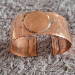 Elegant Copper Cuff Bracelet